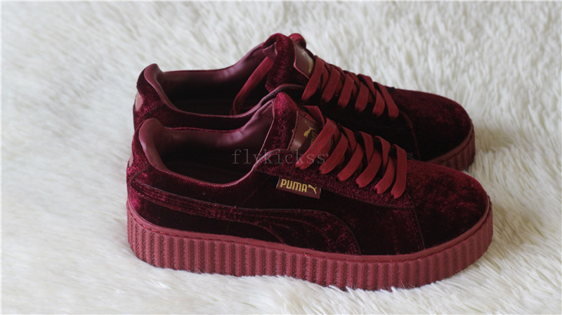 Puma Fenty Rihanna Creeper Velvet Royal Purple